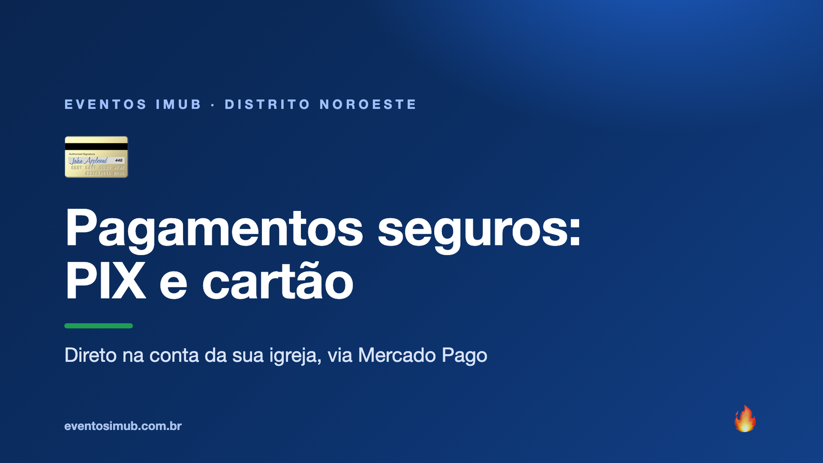 Pagamentos seguros: PIX e cartão pelo Mercado Pago